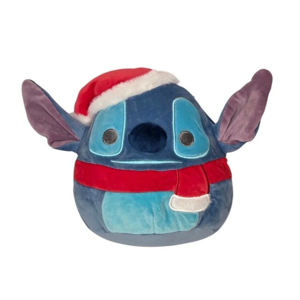Squishmallow‎ Official KellyToy Disney Stitch Christmas Holiday Plush Toy